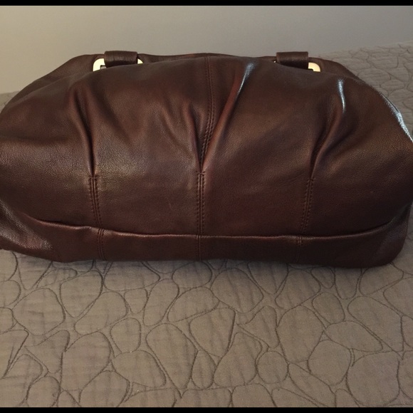 Michele Leather Satchel with Tassel - Picture 4 of 8